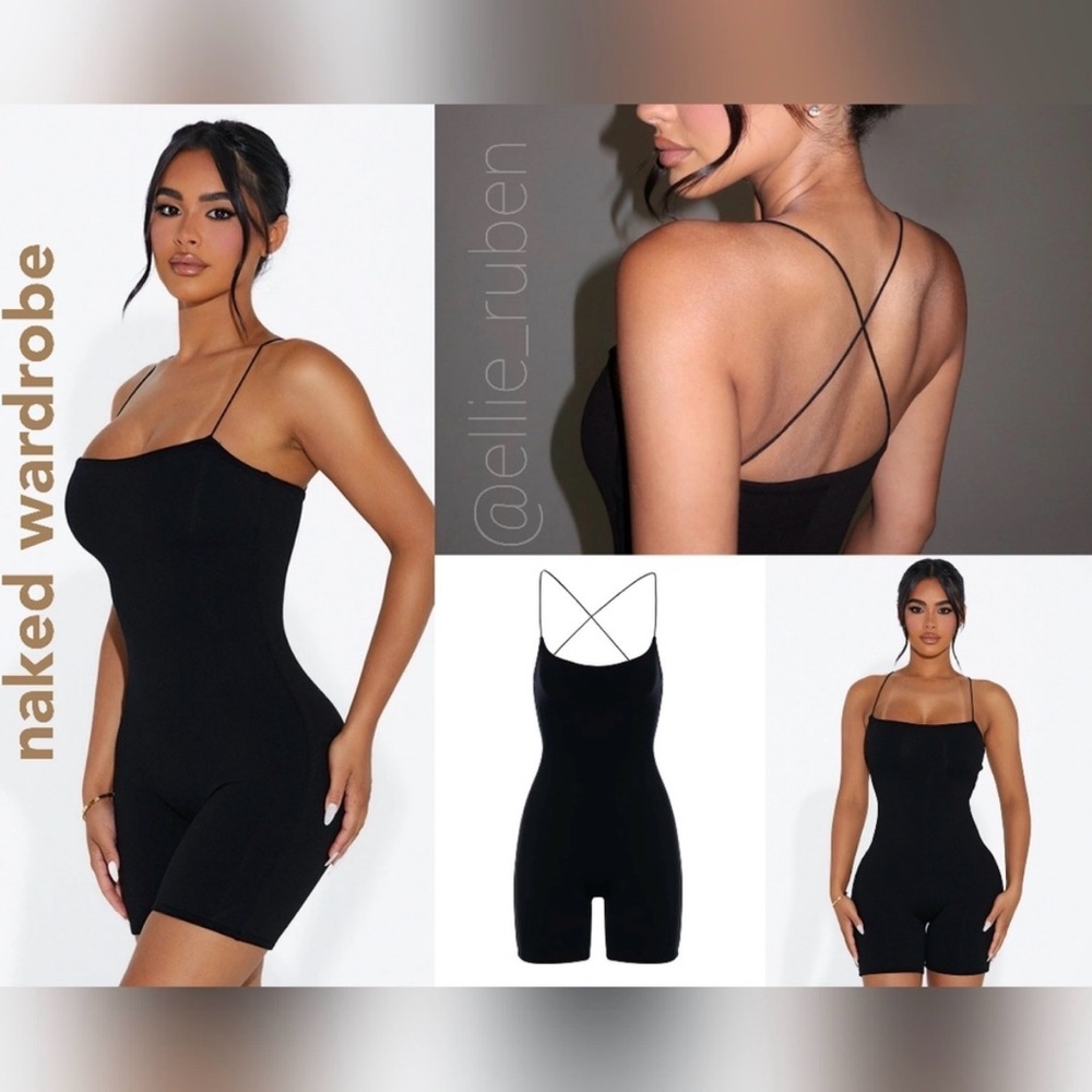 Naked Wardrobe Black Jumpsuit